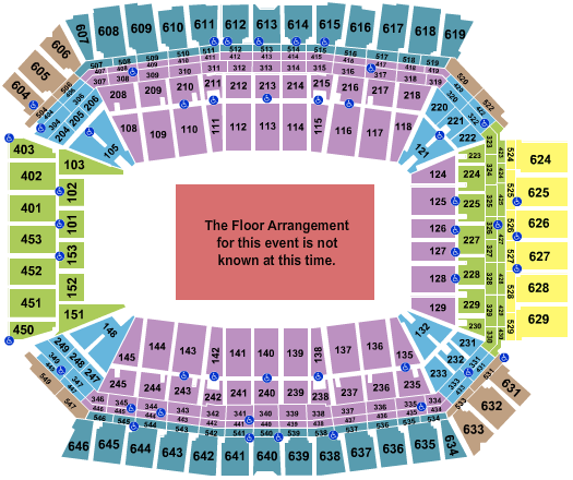 Lucas Oil Stadium NCAA Seating Chart